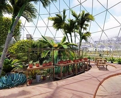 Geodesic Dome Greenhouse​