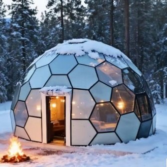 Glass Geodesic Dome​