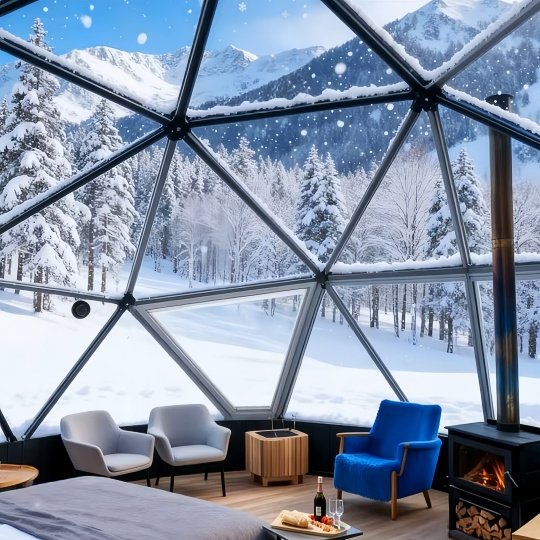 Foerstine Honeycomb geodesic dome inside