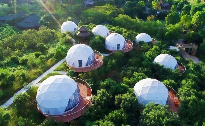 Woodland Geodesic Domes – Slovenia