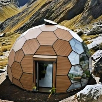 Wooden Geodesic Dome​