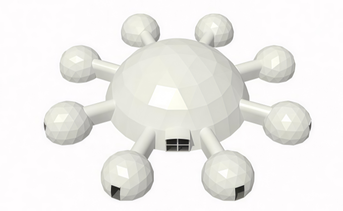 Multi-Combination -Geodesic Dome