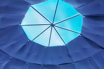 Skylight for Geodesic Dome