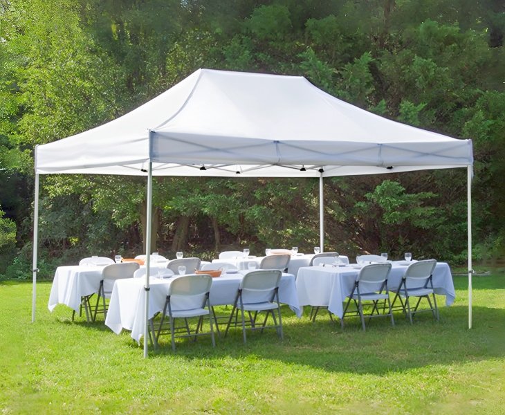 Quick Setup Structure for pop up wedding party tent