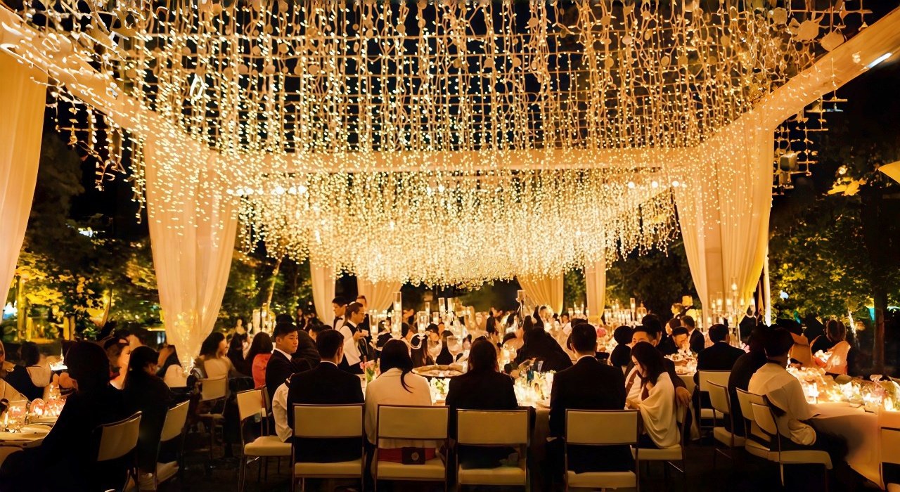 Tented Twinkle Light Strands