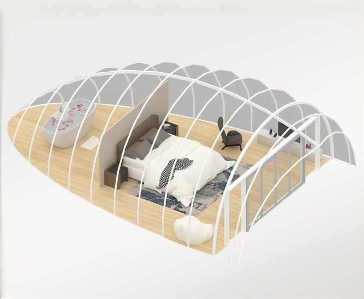 Cocoon Tent Layout