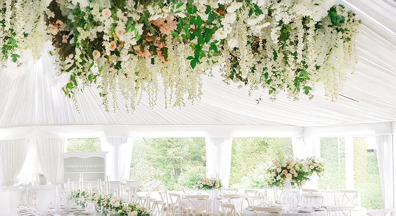 Hanging Greenery and Floral Installations