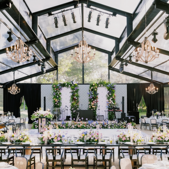 wedding tent atrium​