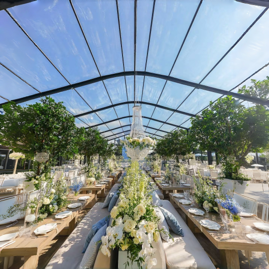 clear wedding tent supplier