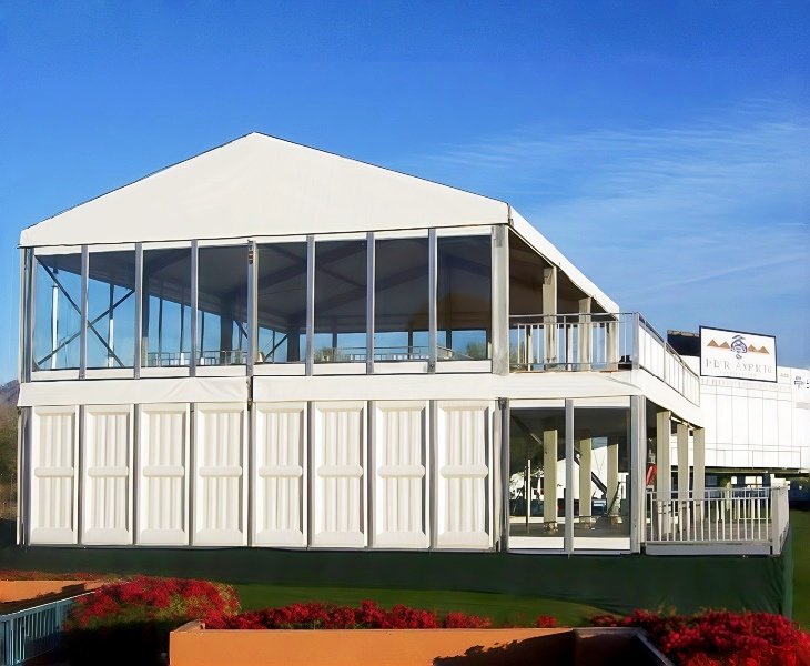 Double Decker Tents Provide More Space