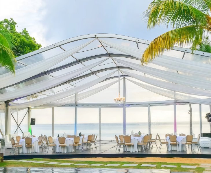 custom Arcum Tent to Match Your Brand