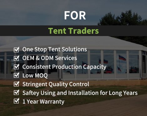Serving Tent traders