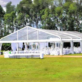 Curve Clear Top Tent