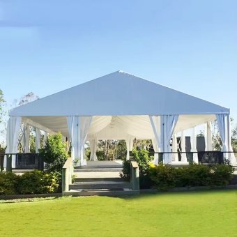 White Frame Wedding Tent