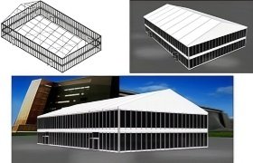 Structural Calculations for double decker tent
