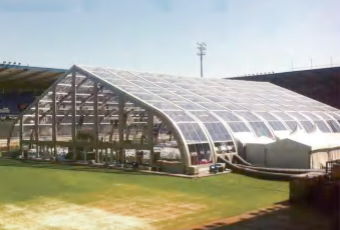 30m Width Curve Tent