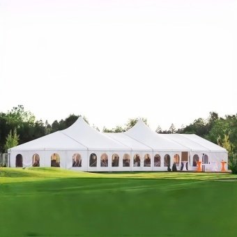 White Mix Peak Wedding Tent