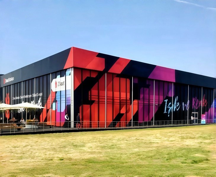 Brand Customization for cube structure tents