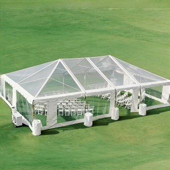 Clear Top Frame Tent