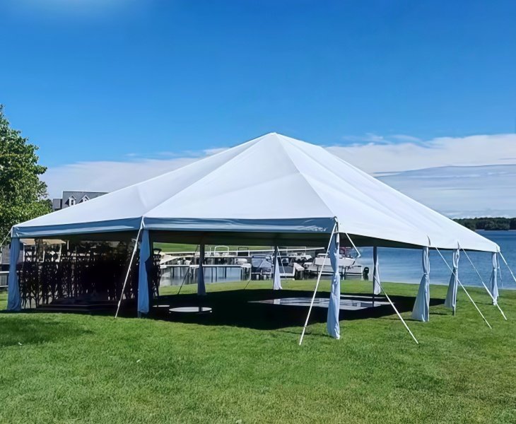 Stable Installation on Any Surface for keder tents