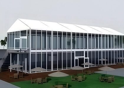 9×36m Double Decker Tent