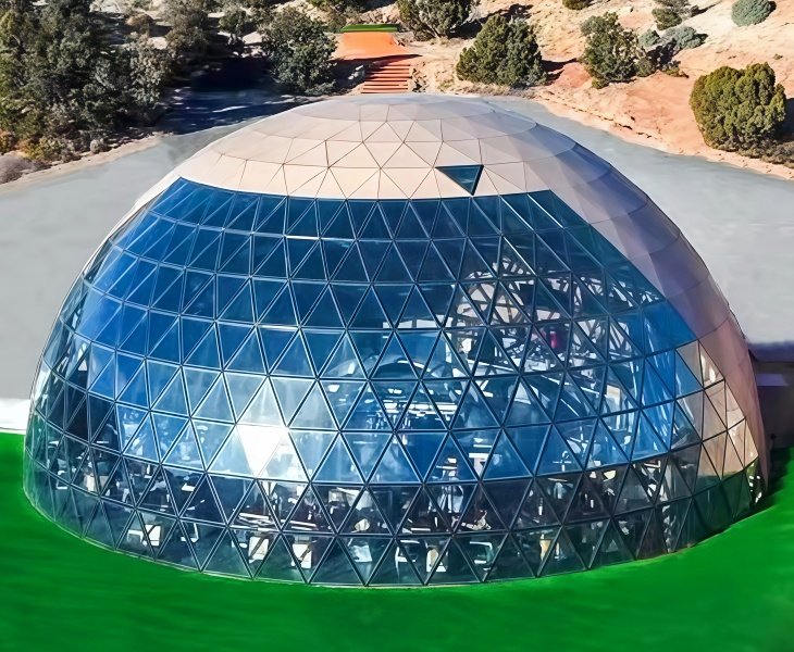 Glass color is customizable for glass domes