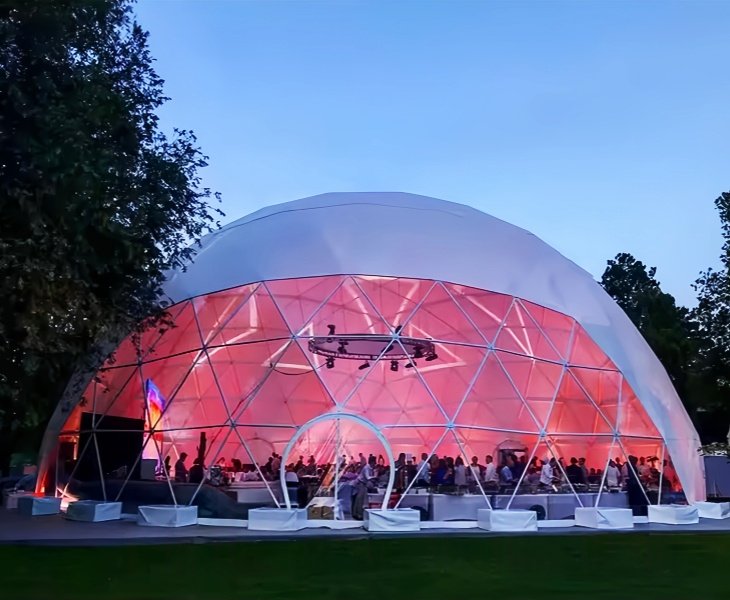 Event dome tent - Modular Structure for Fast Setup