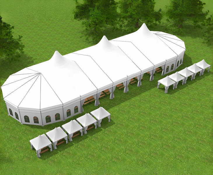 Foerstine Corporate Event Tent - Custom Branding to Enhance Corporate Identity