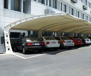 Precision Engineered Strueture for parking sheds