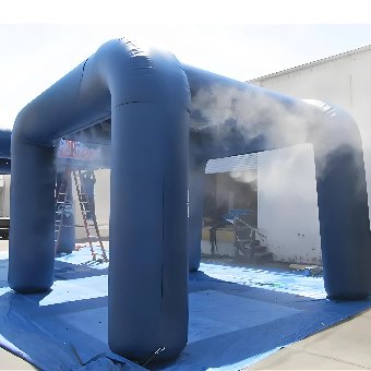 Misting Inflate Tent