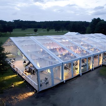 Outdoor Clear Dining Tent