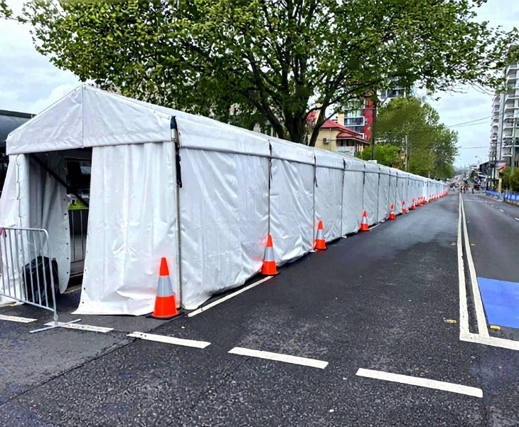 outdoor waIkway tent
