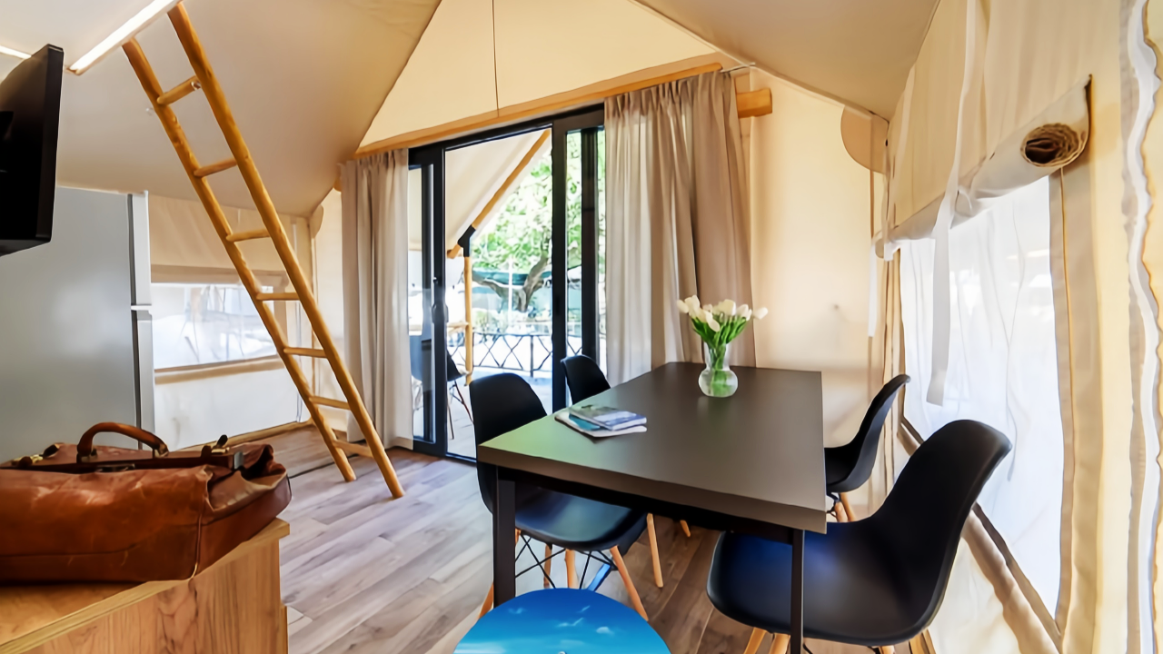 commercial safari tent accommodation