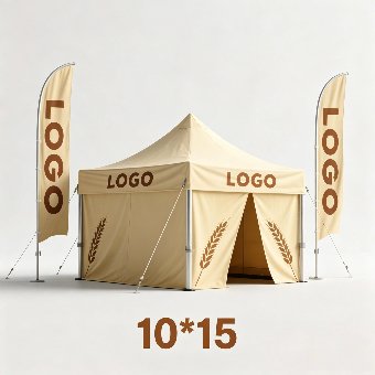 10x15 Food Booth Tent