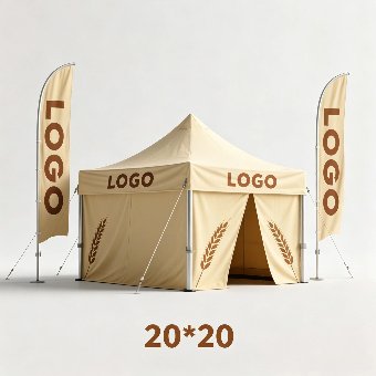 20x20 Food Booth Tent