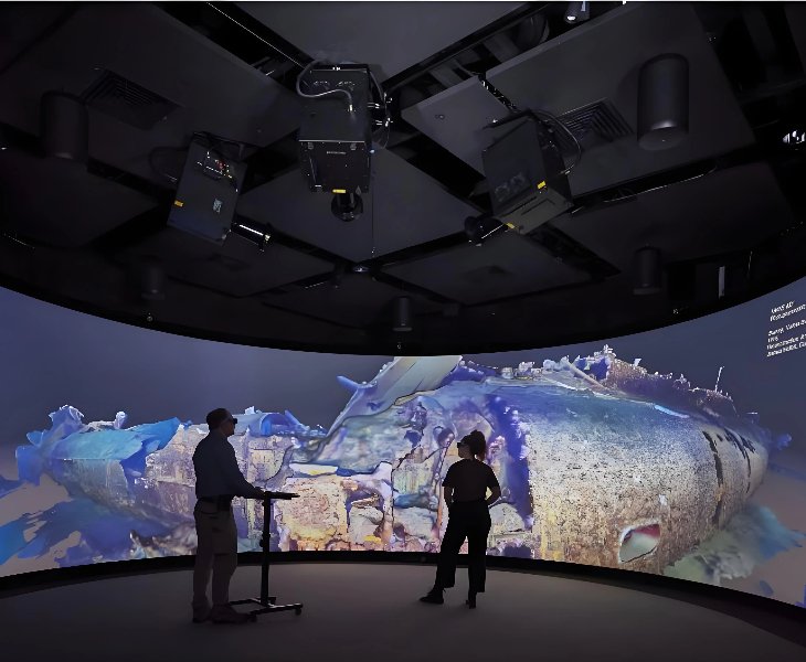 360 projection dome supplier