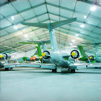 Clear Span Air Hangar