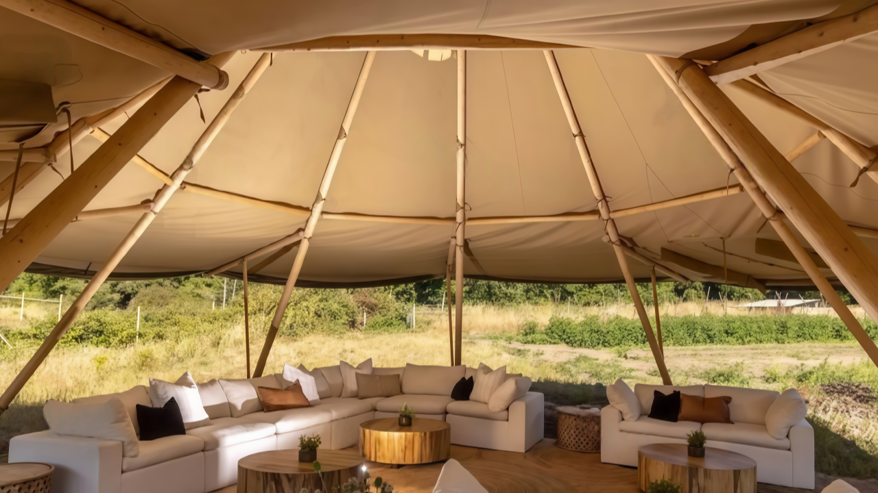 tipi tent outdoor hospitality structure