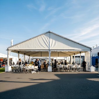 A-Frame Beach Wedding Tent