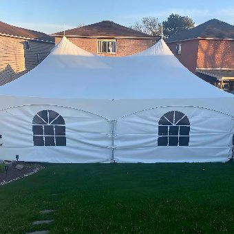 Double Cross Cable Tent