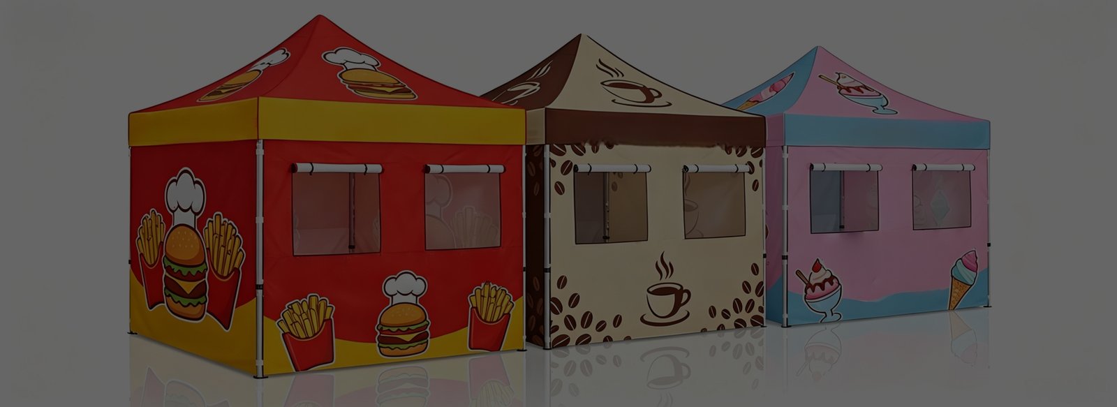 Food booth tent factory