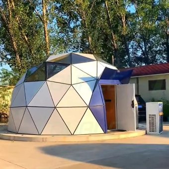 Glass Geodesic Dome​
