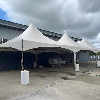 Modular Cross Cable Tent