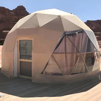 PVC 8M Geodesic Dome