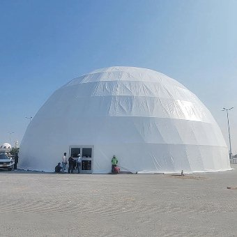 PVC Geodesic Dome