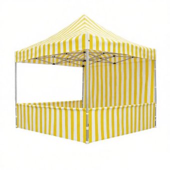 Yellow Striped tent