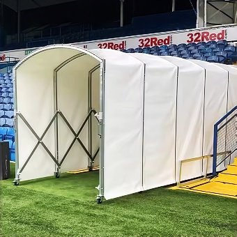 Retractable Tunnel Tent For Sports