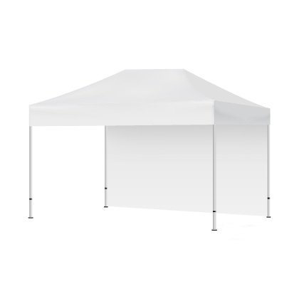 + 1 backwall for trade show tent