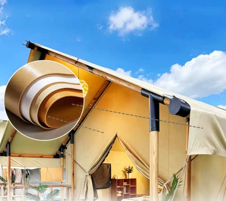 canvas safari tent