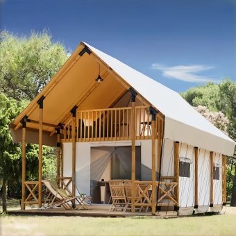 Two-Story Safari Tent